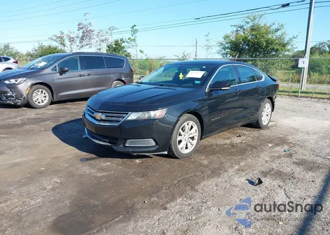 2017 Chevrolet Impala 1Lt from USA, damaged, VIN 2G1105S36H9117827